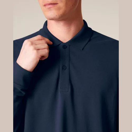 Prepster 2.0 hosszú ujjú póló (M, French Navy)