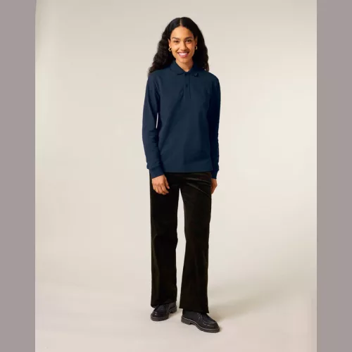 Prepster 2.0 hosszú ujjú póló (2XL, French Navy)