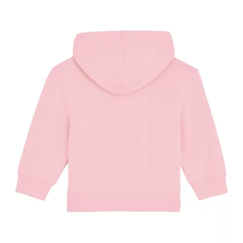 Baby Connector babák cipzáros kapucnis pulóvere (12-18 m/80-86cm, Cotton Pink)