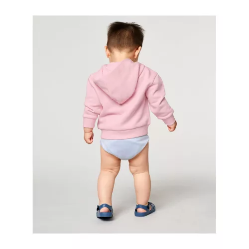 Baby Connector babák cipzáros kapucnis pulóvere (24-36 m/92-98cm, Cotton Pink)