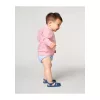 Baby Connector babák cipzáros kapucnis pulóvere (24-36 m/92-98cm, Cotton Pink)