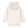 Baby Connector babák cipzáros kapucnis pulóvere (6-12 m/68-80cm, Eco Heather)