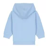 Baby Connector babák cipzáros kapucnis pulóvere (6-12 m/68-80cm, Blue Soul)
