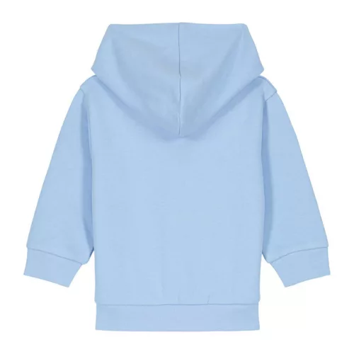 Baby Connector babák cipzáros kapucnis pulóvere (12-18 m/80-86cm, Blue Soul)