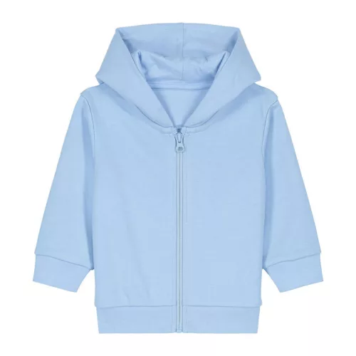 Baby Connector babák cipzáros kapucnis pulóvere (18-24 m/86-92cm, Blue Soul)