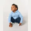 Baby Connector babák cipzáros kapucnis pulóvere (24-36 m/92-98cm, Blue Soul)