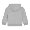 Baby Connector babák cipzáros kapucnis pulóvere (18-24 m/86-92cm, Heather Grey)