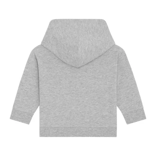 Baby Cruiser kapucnis pulóver (12-18 m/80-86cm, Heather Grey)