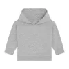 Baby Cruiser kapucnis pulóver (12-18 m/80-86cm, Heather Grey)