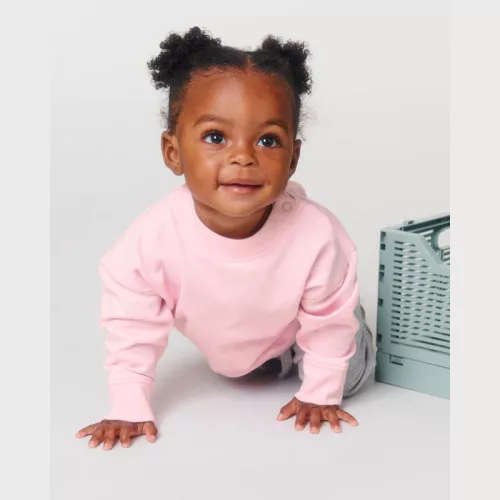 Baby Changer babapulóver (6-12 m/68-80cm, Cotton Pink)