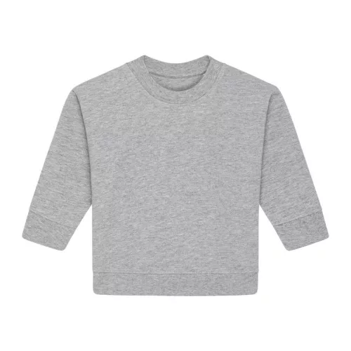 Baby Changer babapulóver (12-18 m/80-86cm, Heather Grey)