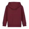 Mini Cruiser 2.0 gyermek kapucnis pulóver (3-4/98-104cm, Burgundy)