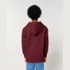 Mini Cruiser 2.0 gyermek kapucnis pulóver (3-4/98-104cm, Burgundy)