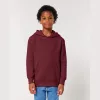 Mini Cruiser 2.0 gyermek kapucnis pulóver (3-4/98-104cm, Burgundy)