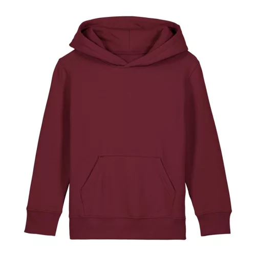 Mini Cruiser 2.0 gyermek kapucnis pulóver (12-13/152-158cm, Burgundy)
