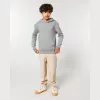 Mini Cruiser 2.0 gyermek kapucnis pulóver (9-11/134-146cm, Heather Grey)