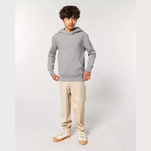 Mini Cruiser 2.0 gyermek kapucnis pulóver (9-11/134-146cm, Heather Grey)