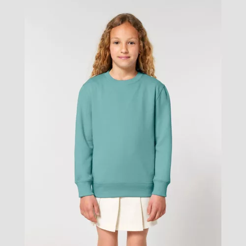 Mini Changer 2.0 gyerek pulóver (5-6/110-116cm, Teal Monstera)