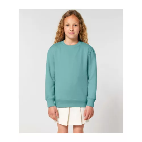 Mini Changer 2.0 gyerek pulóver (12-13/152-158cm, Teal Monstera)