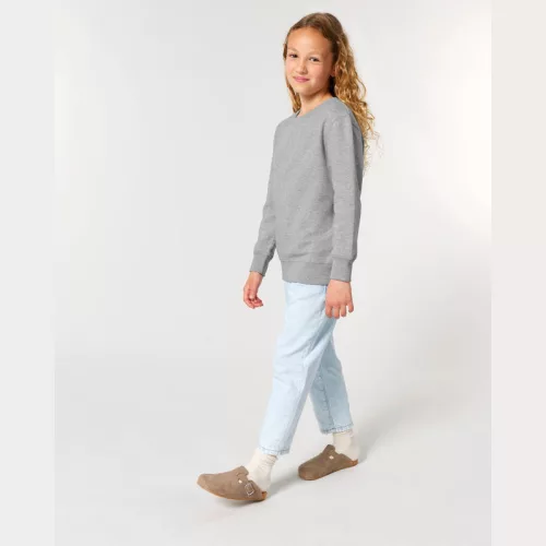 Mini Changer 2.0 gyerek pulóver (5-6/110-116cm, Heather Grey)