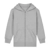 Mini Cultivator 2.0 gyerek kapucnis pulóver (9-11/134-146cm, Heather Grey)