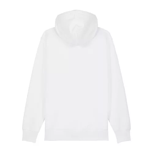 Cultivator 2.0 uniszex cipzáras kapucnis pulóver (2XS, White)