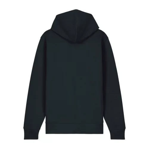 Cultivator 2.0 uniszex cipzáras kapucnis pulóver (4XL, Black)