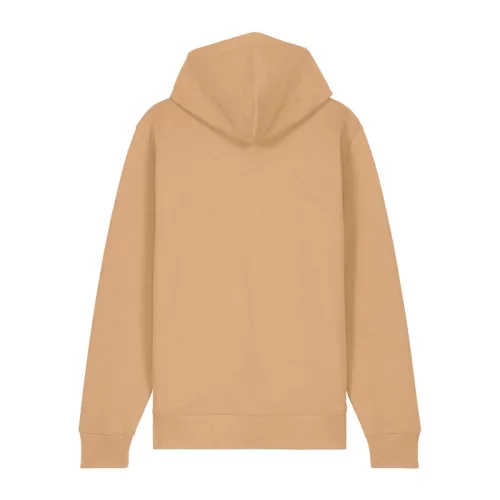 Cultivator 2.0 uniszex cipzáras kapucnis pulóver (XL, Latte)