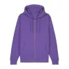 Cultivator 2.0 uniszex cipzáras kapucnis pulóver (2XS, Purple Love)