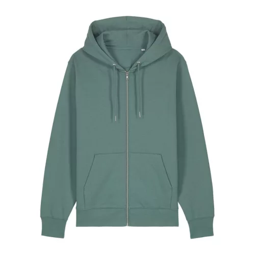 Cultivator 2.0 uniszex cipzáras kapucnis pulóver (2XL, Green Bay)