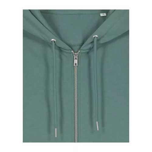 Cultivator 2.0 uniszex cipzáras kapucnis pulóver (3XL, Green Bay)