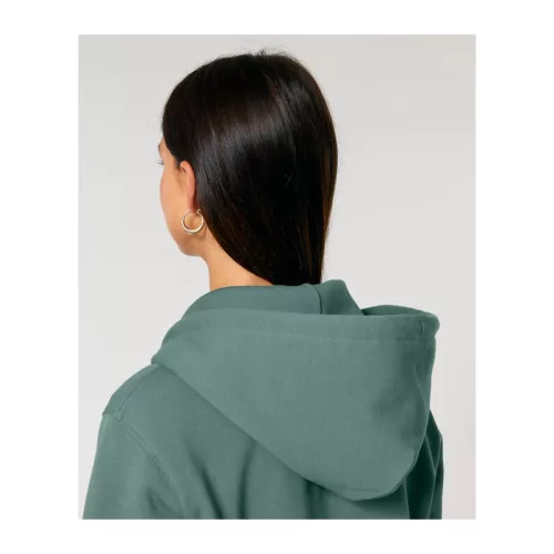 Cultivator 2.0 uniszex cipzáras kapucnis pulóver (3XL, Green Bay)