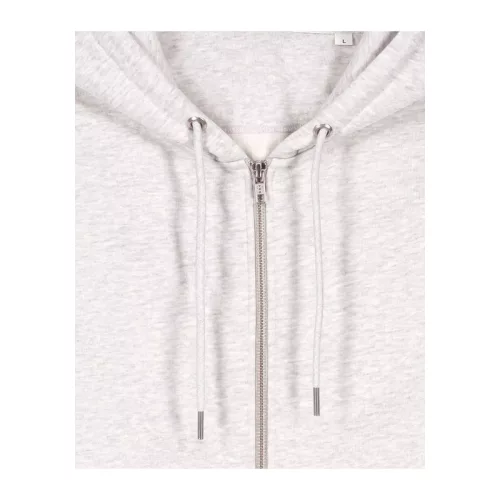 Cultivator 2.0 uniszex cipzáras kapucnis pulóver (3XL, Cool Heather Grey)