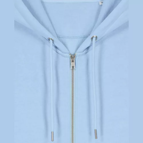 Cultivator 2.0 uniszex cipzáras kapucnis pulóver (XL, Blue Soul)