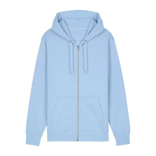 Cultivator 2.0 uniszex cipzáras kapucnis pulóver (2XL, Blue Soul)