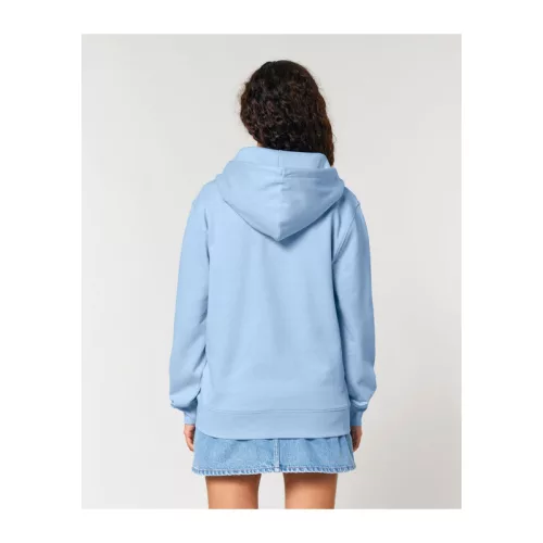 Cultivator 2.0 uniszex cipzáras kapucnis pulóver (2XL, Blue Soul)