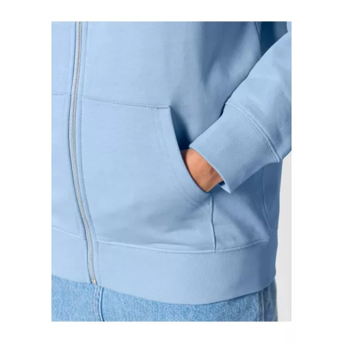 Cultivator 2.0 uniszex cipzáras kapucnis pulóver (3XL, Blue Soul)