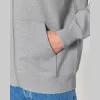 Cultivator 2.0 uniszex cipzáras kapucnis pulóver (S, Heather Grey)