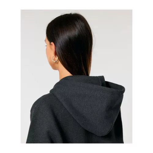 Cultivator 2.0 uniszex cipzáras kapucnis pulóver (2XL, Dark Heather Grey)