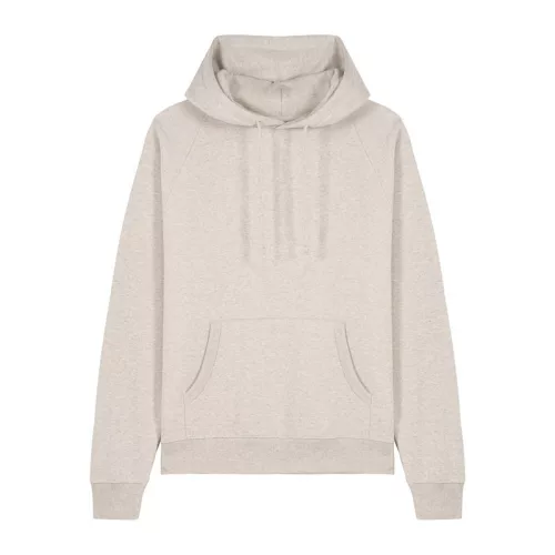 Striker uniszex, laza raglán ujjú kapucnis pulóver (3XL, Heather Haze)