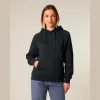 Striker uniszex, laza raglán ujjú kapucnis pulóver (XS, Heather Haze)
