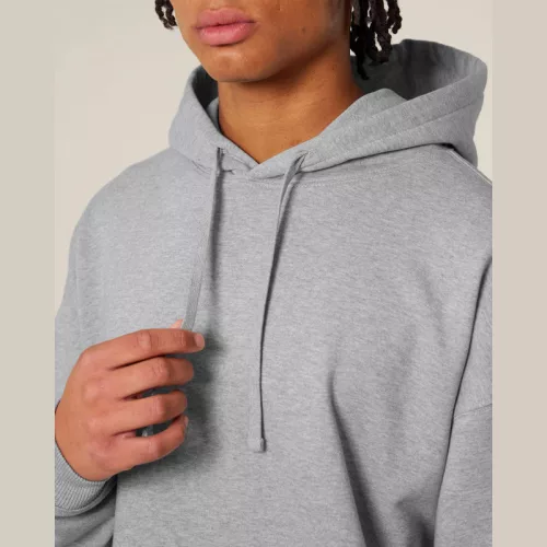 Slammer 2.0 oversized kapucnis pulóver (XL, Heather Grey)