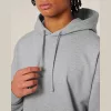 Slammer 2.0 oversized kapucnis pulóver (2XS, Heather Grey)