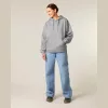Slammer 2.0 oversized kapucnis pulóver (XS, Heather Grey)
