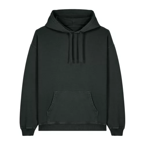 Slammer 2.0 vintage oversized kapucnis pulóver (2XL, G. Dyed Black Rock)