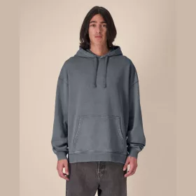   Slammer 2.0 vintage oversized kapucnis pulóver (2XS, G. Dyed Misty Grey)