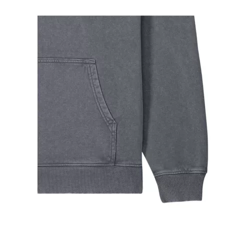 Slammer 2.0 vintage oversized kapucnis pulóver (2XS, G. Dyed Anthracite)