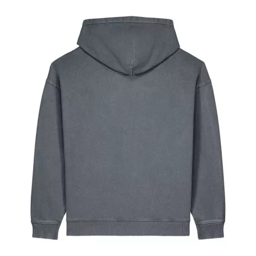 Slammer 2.0 vintage oversized kapucnis pulóver (XS, G. Dyed Anthracite)