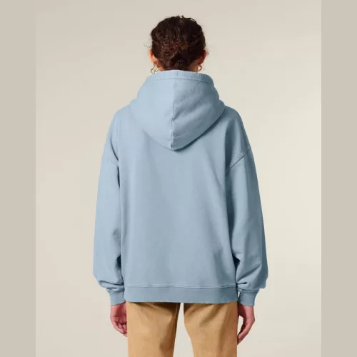 Slammer 2.0 vintage oversized kapucnis pulóver (M, G. Dyed Blue Stone)