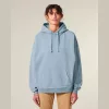 Slammer 2.0 vintage oversized kapucnis pulóver (S, G. Dyed Blue Stone)